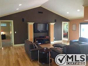 Liv Rm with TV set up