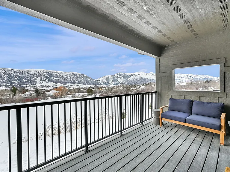 First floor patio
