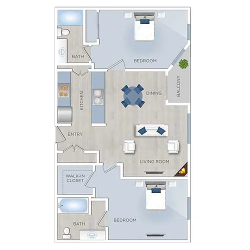 Floor plan E
