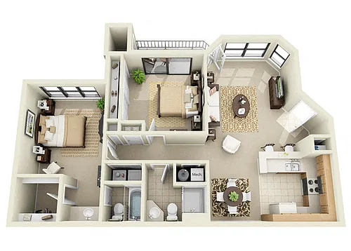 Floor plan The Bradford