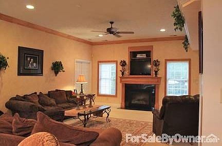 Great Room to the Left
						:
						w/ view of double french doors leading into the master bedroom