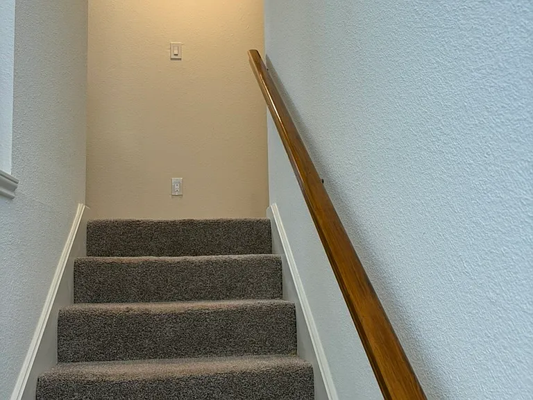 Second floor stair landing