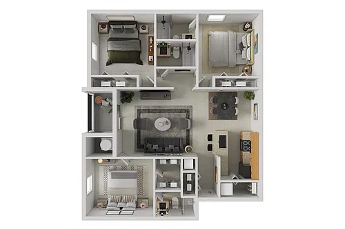 Floor plan C1