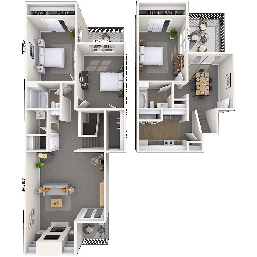 Floor plan The Marquette