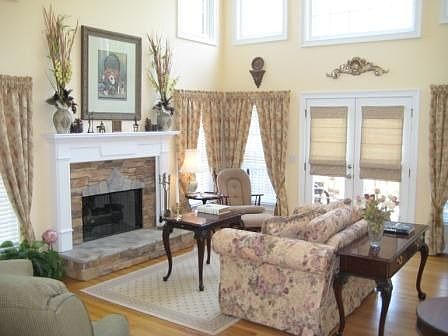 Two Story Great Room