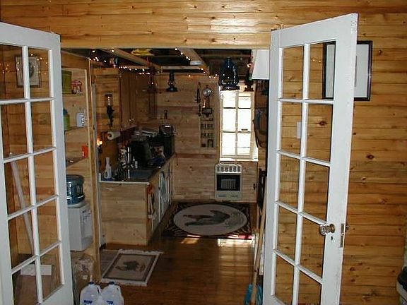 Log Cabin Kitchen
