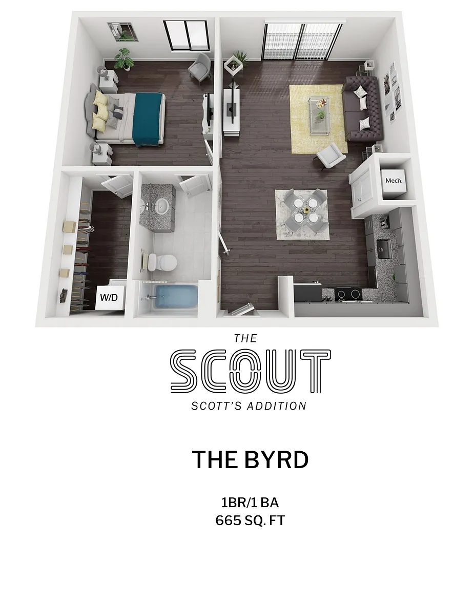 Floor plan The Byrd