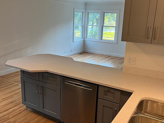 kitchen to front windows