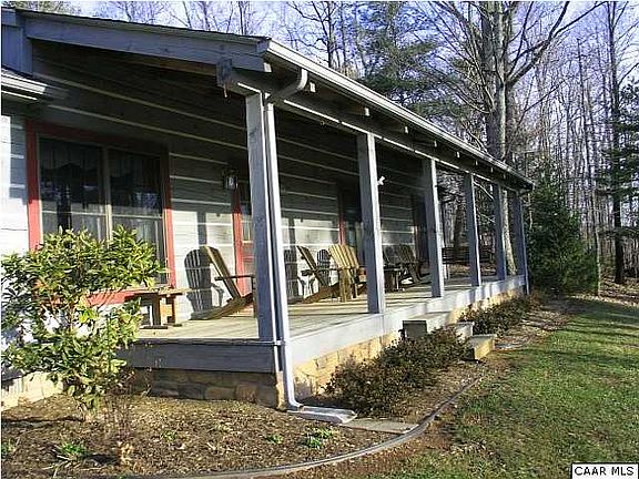 Long, covered porches on both sides