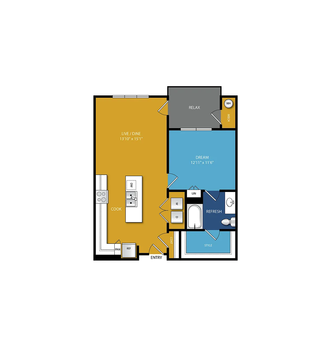 Floor plan A2