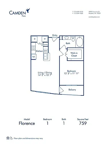 Floor plan Florence