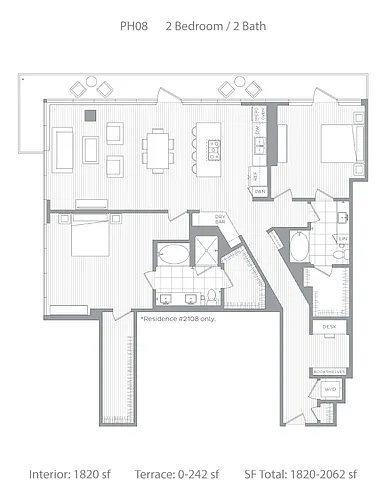 Floor plan PH08