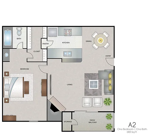 Floor plan A2