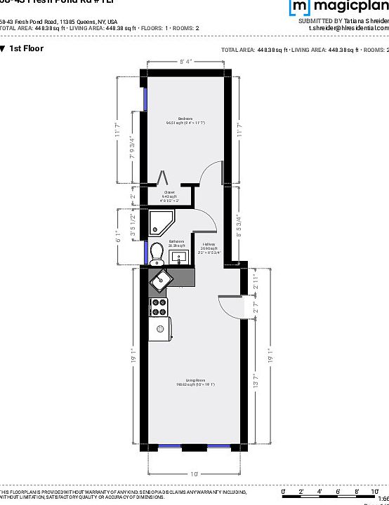 2nd image of 68-43 Fresh Pond Rd #1LF