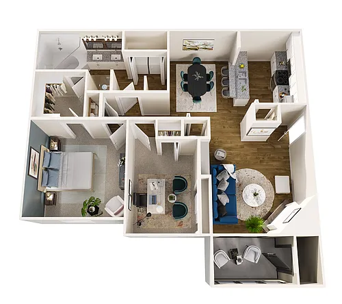 Floor plan The Laurel