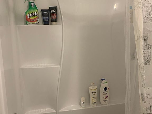 All in one shower and tub