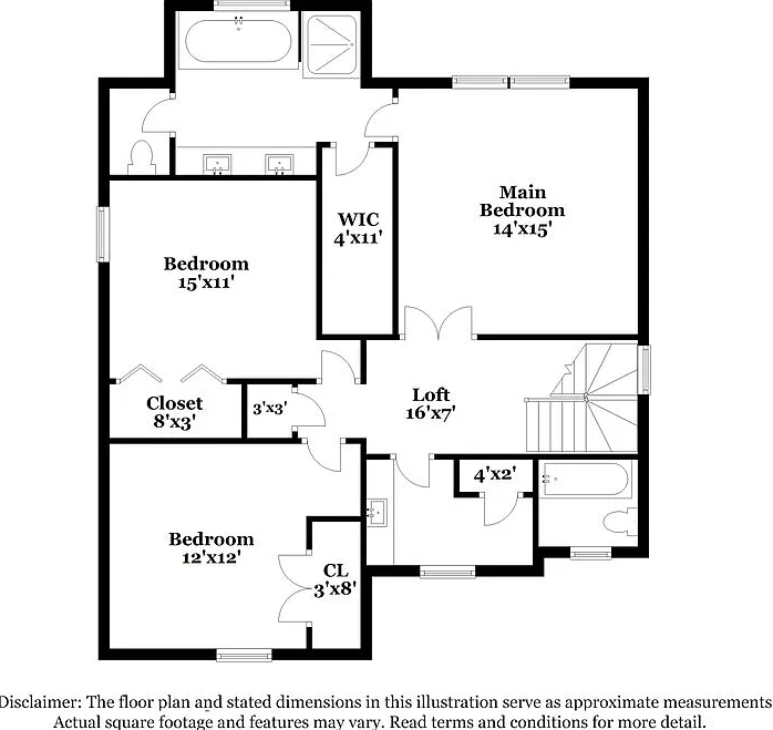 3 bed, 2.5 bath, 2111 sqft, $2,485 — Photo 3