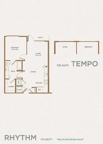 Floor plan Rhythm