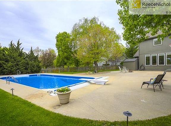 Back View of Large Pool & Basketball Court!
