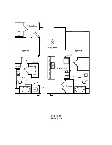 Floor plan B1