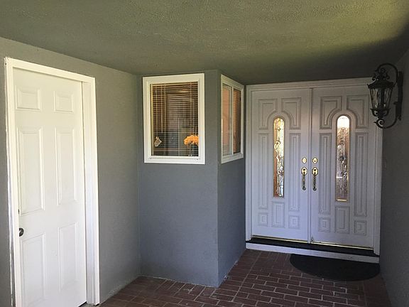 Entry to home and to garage