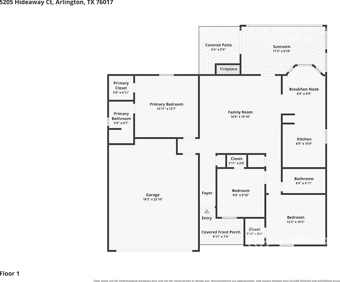 5205 Hideaway Ct Arlington, TX 76017 — Photo 2