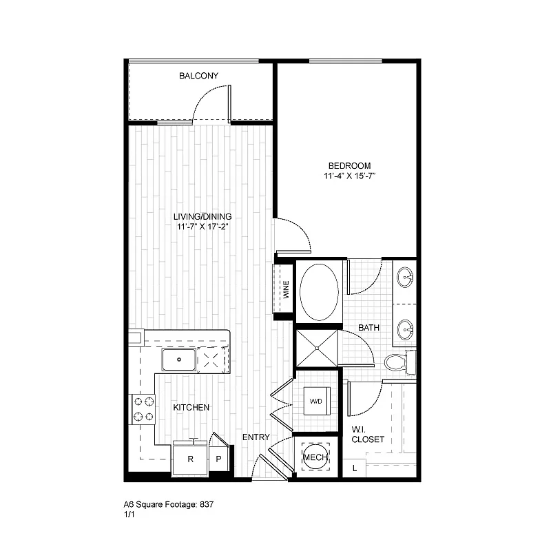 Floor plan A7