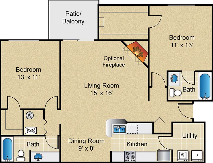 The Villages of Bent Tree Apartments — Photo 74