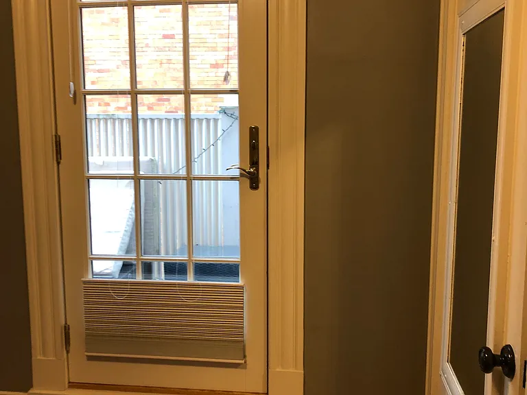 Door to private deck