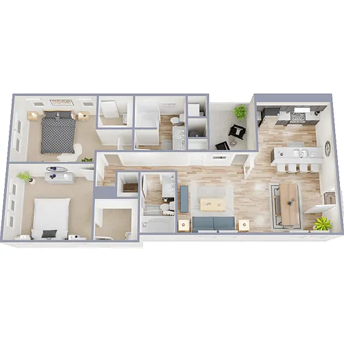 Floor plan Plan 2C