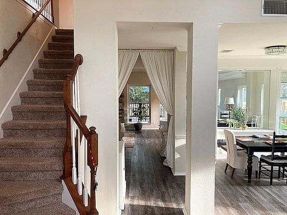 coming in front door
