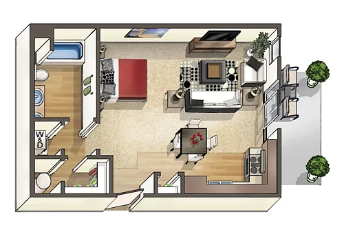 Floor plan 0X1