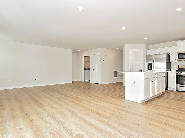 Open-Concept Living and Kitchen Space