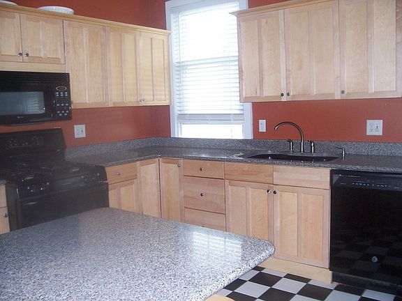 kitchen with solid surface counter tops
