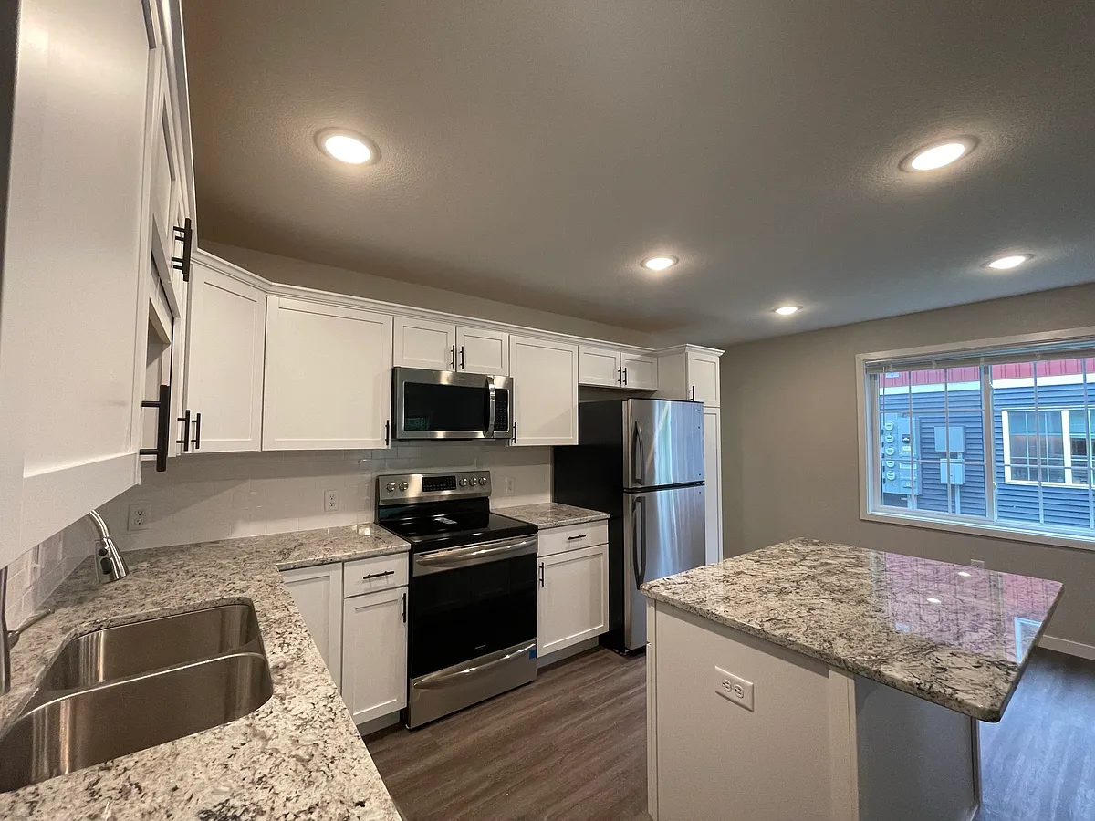 Floor plan GW 2 bed 1 bath