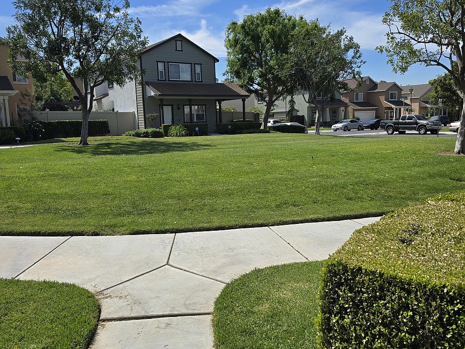 View from Front Entry door - large green lawn space