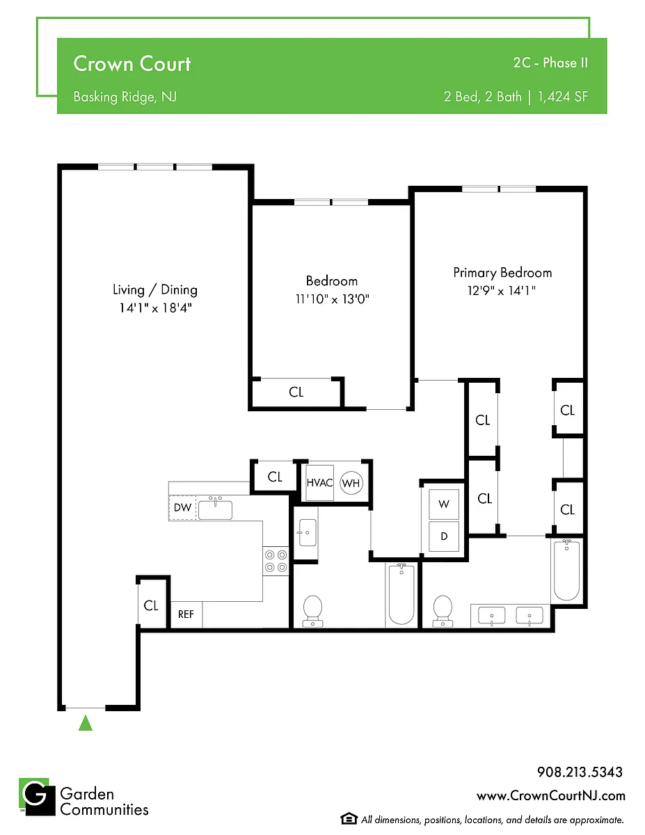 Floor plan $2.40/sq.ft. - 2C - Phase II