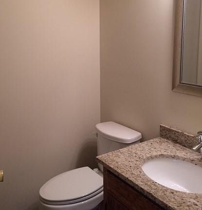 1/2 Bath on Main Level