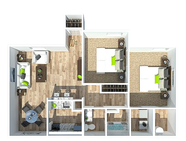 Floor plan The Churchill