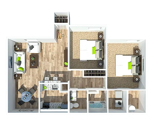 Floor plan The Churchill