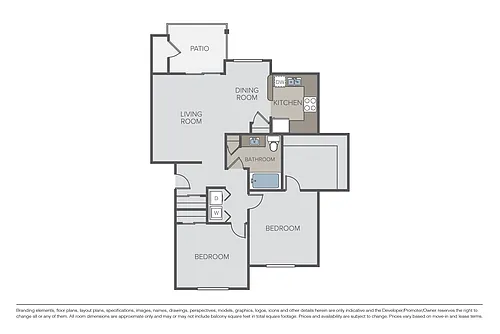 Floor plan Plan 2A
