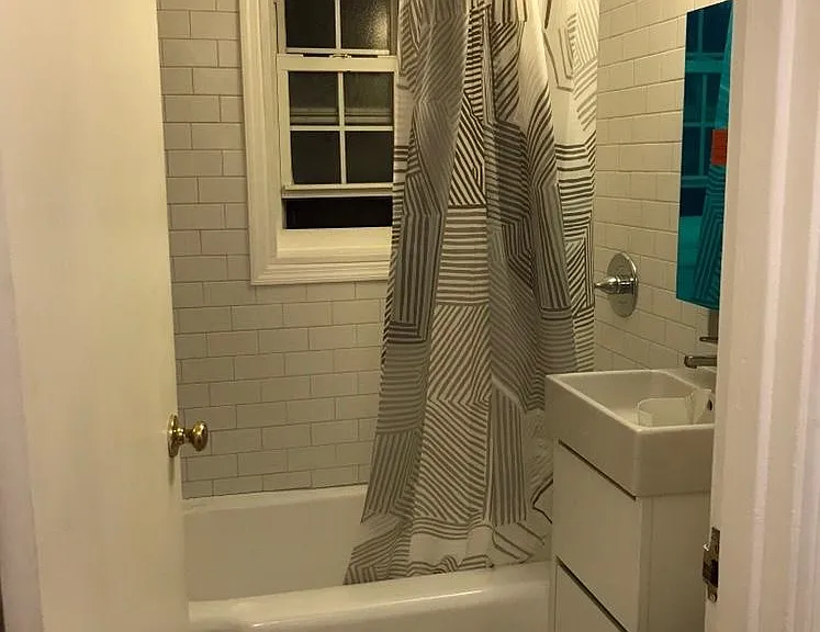Renovated bathroom