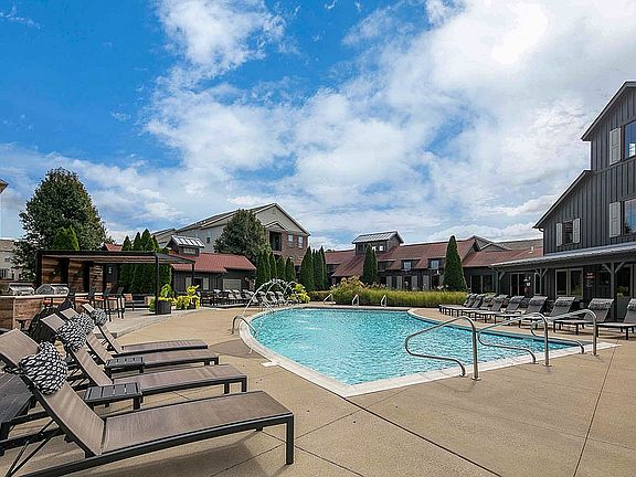 Resort-Style Pool at The Mill at Georgetown Apartments