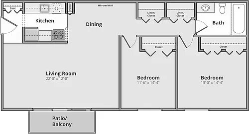 Floor plan The Liberty