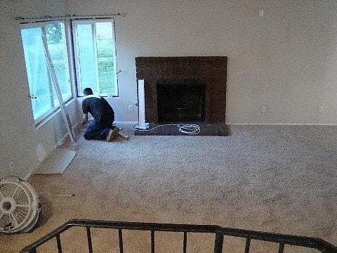 Living Room with Fireplace