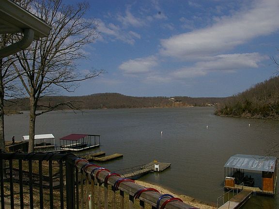 view from wrap-around deck & screened porch