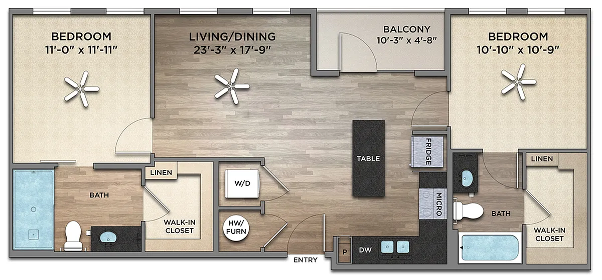 Floor plan Pegasus