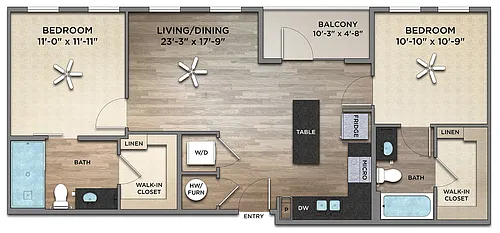 Floor plan Pegasus