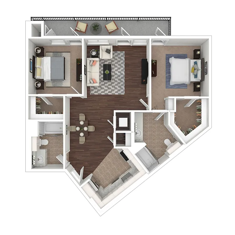 Floor plan B2