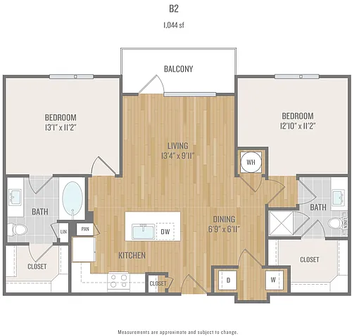 Floor plan B2